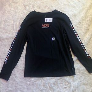 vans long sleeve tee